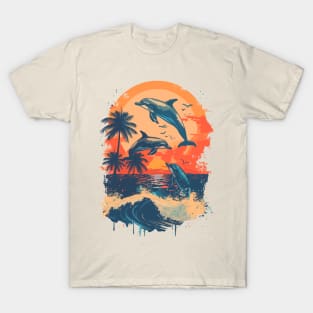 Summer Dolphins T-Shirt